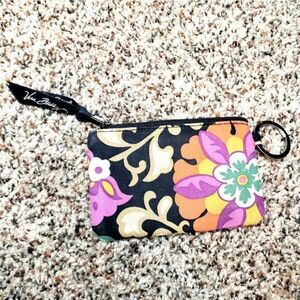 Vera Bradley | Floral Key Chain Coin Purse